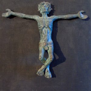 21 cristo dei minori bronzo su tavola 76x101